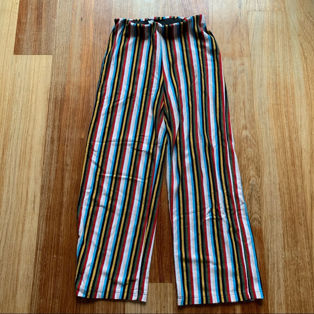 Urban Outfitters Striped Wide Leg Pants
